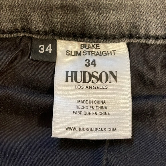 Hudson “Blake” slim straight jeans - Picture 4 of 5